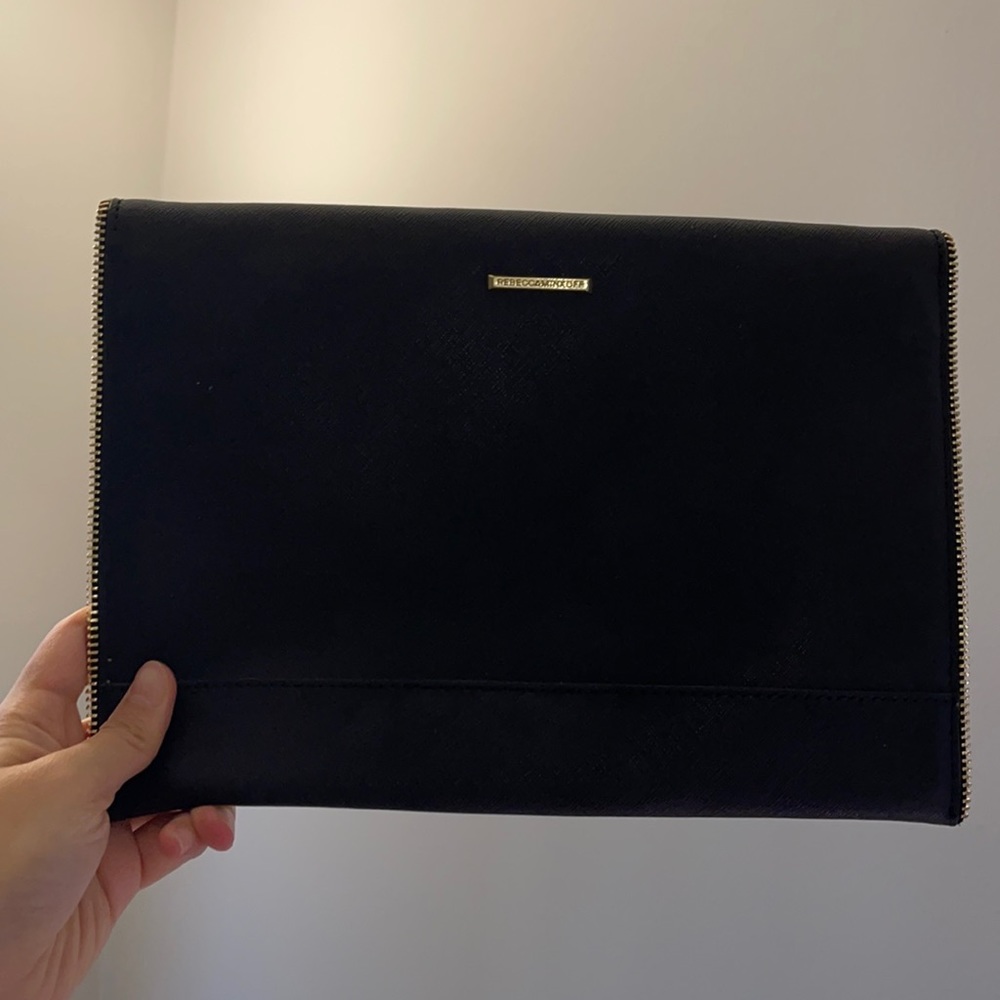 Rebecca Minkoff Leather Envelope Clutch